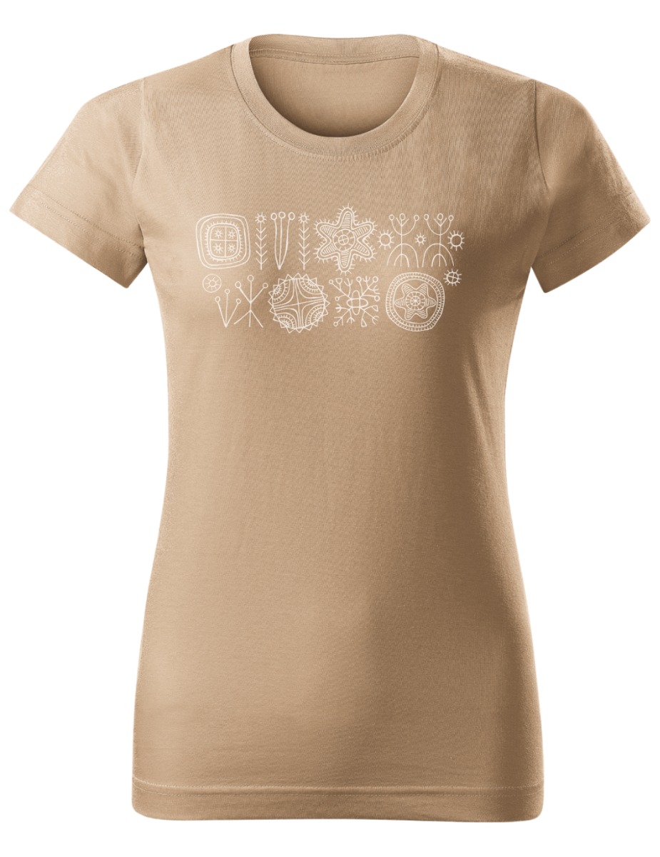 Naiste T-särk Arhailine, beež