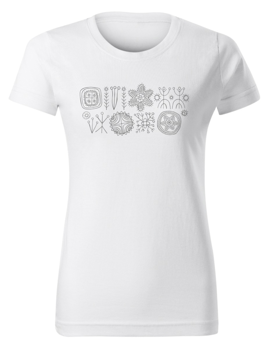 Naiste T-särk Arhailine, valge