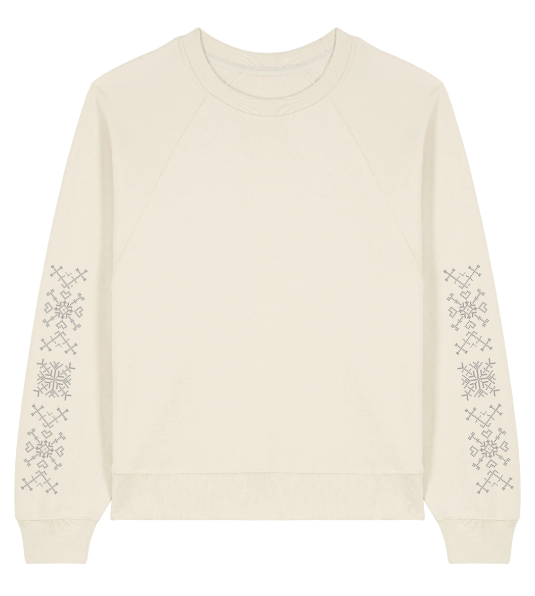 Naiste pusa Muhu, naturaalvalge